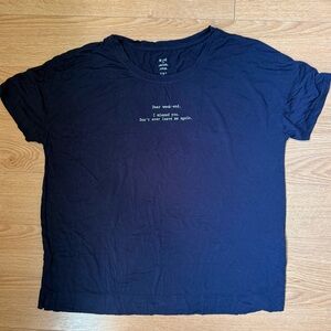 5/$25  - REITMANS Blue Weekend Graphic Tee